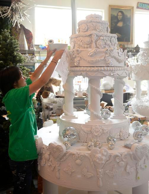 Giant Wedding Cakes
 Denver Pridefest celebrating with a giant wedding cake