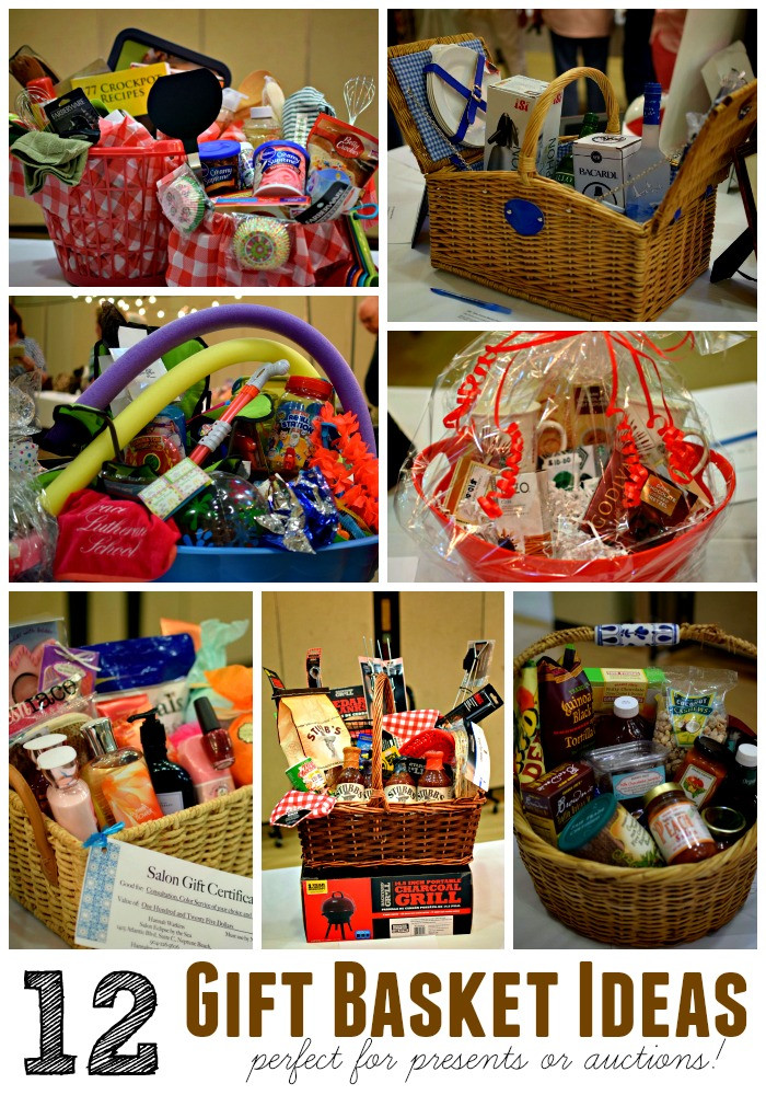 Gift Basket Auction Ideas
 12 Gift Basket Ideas Joyful Musings