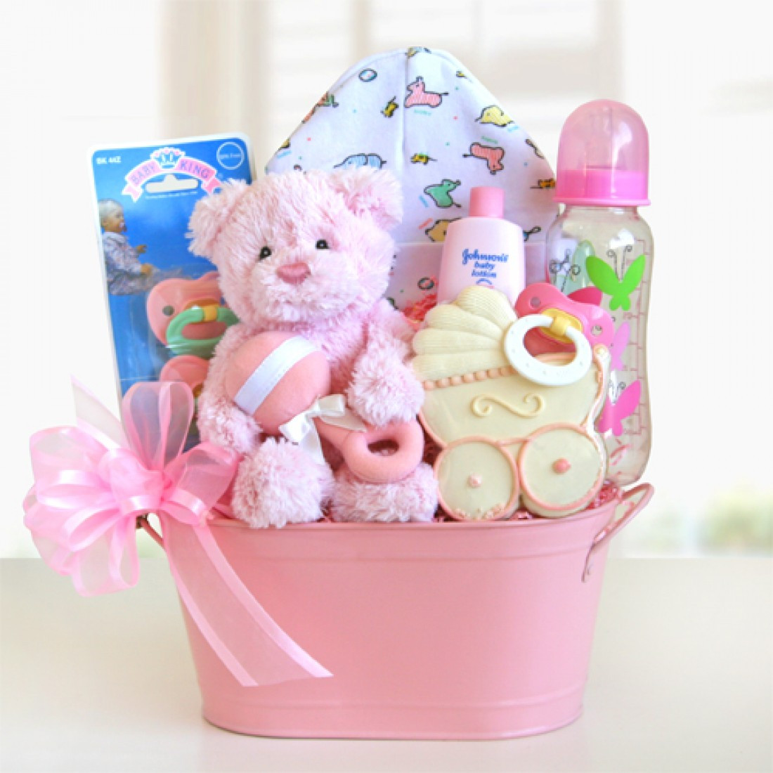 Gift Basket For Baby
 Cute Package New Baby Gift Baskets