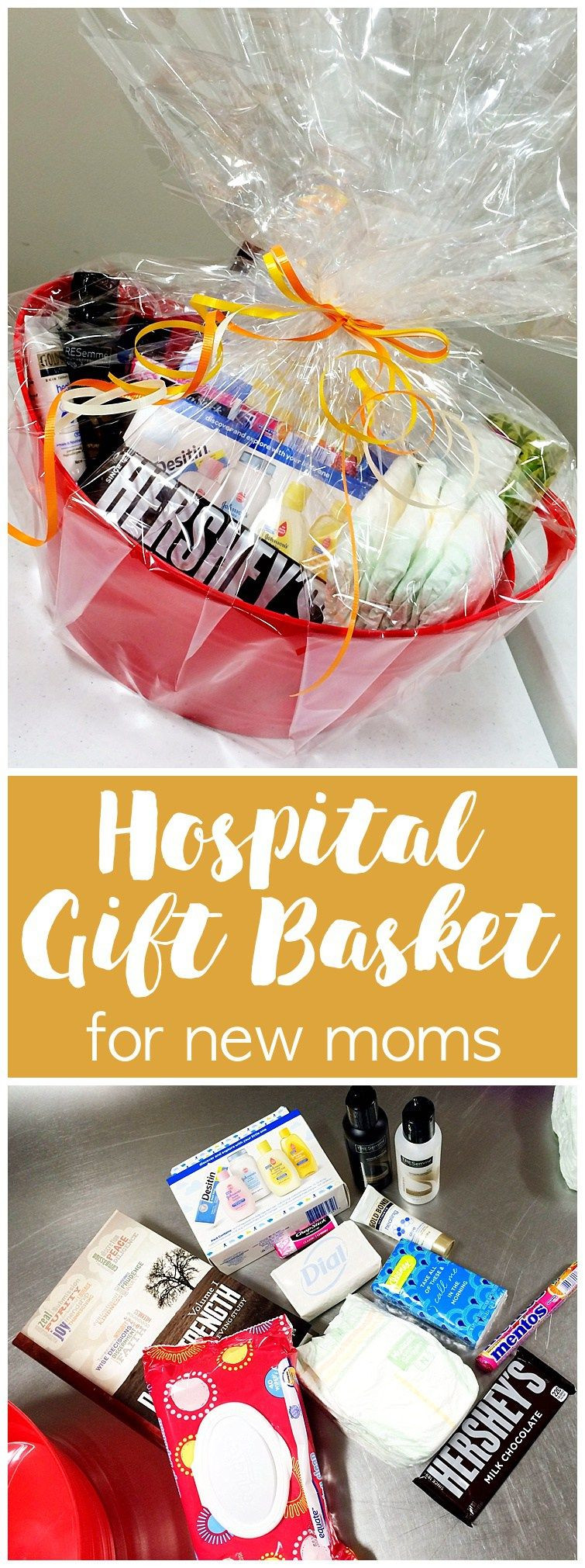 Gift Basket For Child In Hospital
 Hospital Gift Basket for a new mom
