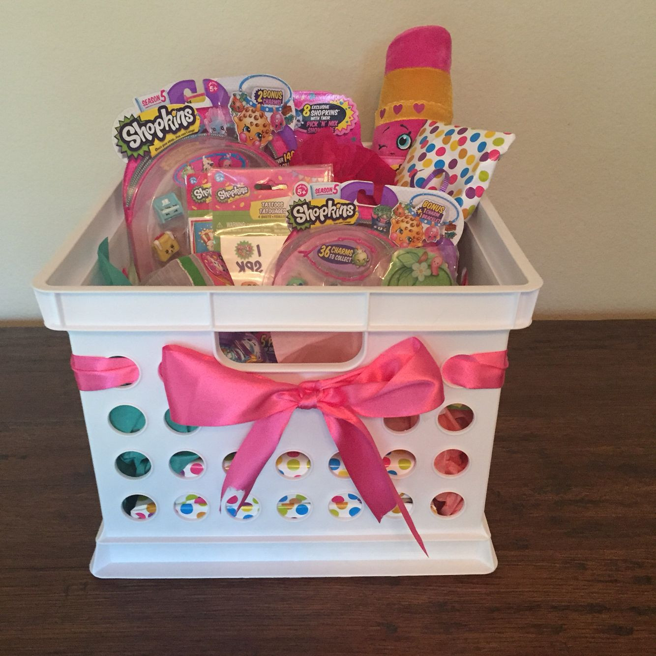 Gift Basket Ideas For Kids
 Shopkins Gift Basket