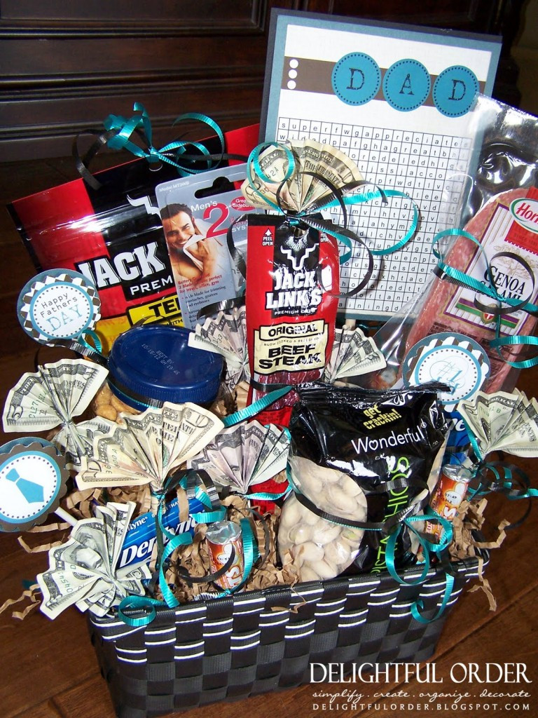 Gift Basket Ideas Men
 DIY Valentine s Day Gift Baskets For Him Darling Doodles