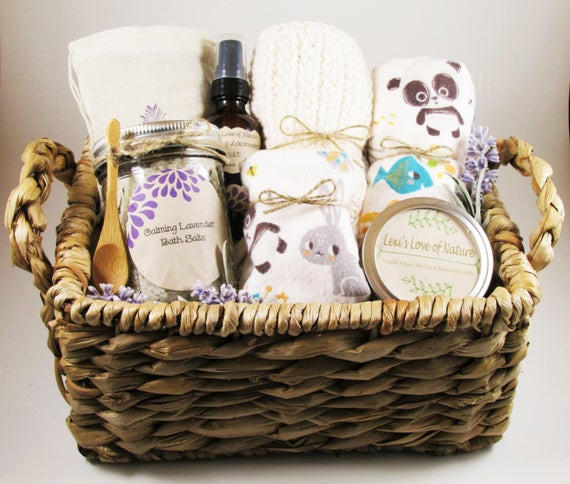 Gift Basket New Baby
 Gift for New Mom Mom and Baby Gift New Mom Gift Basket