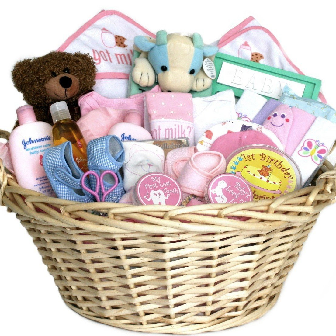 Gift Basket New Baby
 New Baby Gift Basket Ideas Gift Ftempo