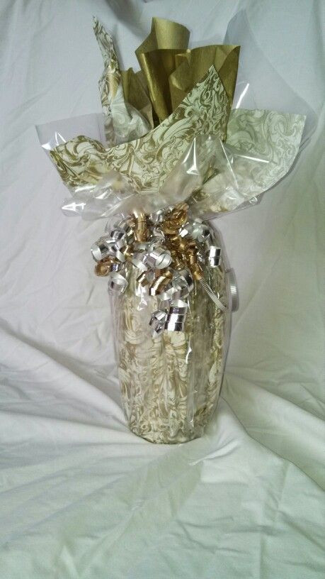 Gift Basket Wrapping Ideas
 62 best Wrapped Wine Bottle images on Pinterest