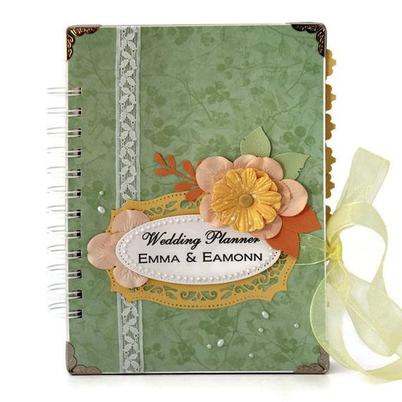 Gift For Wedding Planner
 Bridal Diary Wedding Planner Book Personalized Gift