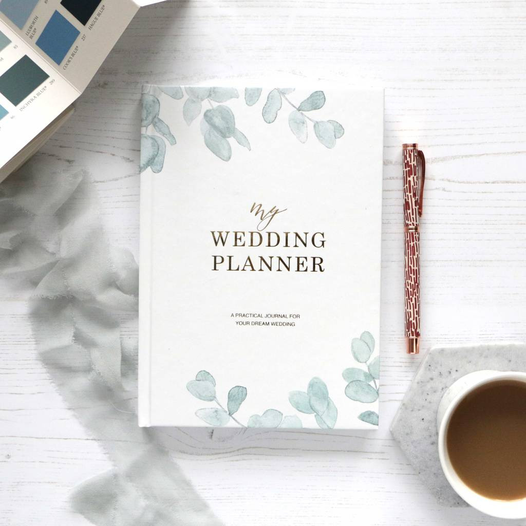 Gift For Wedding Planner
 wedding planner book eucalyptus