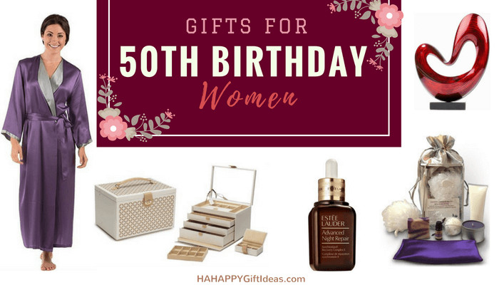 Gift Ideas 50Th Birthday Woman
 The Best 50th Birthday Gifts for Women