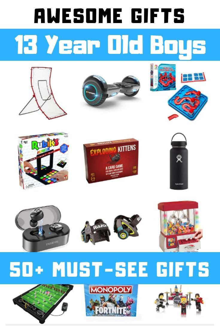 Gift Ideas For 13 Year Old Boys
 Boys Age 13 Gifts Ideas 2019
