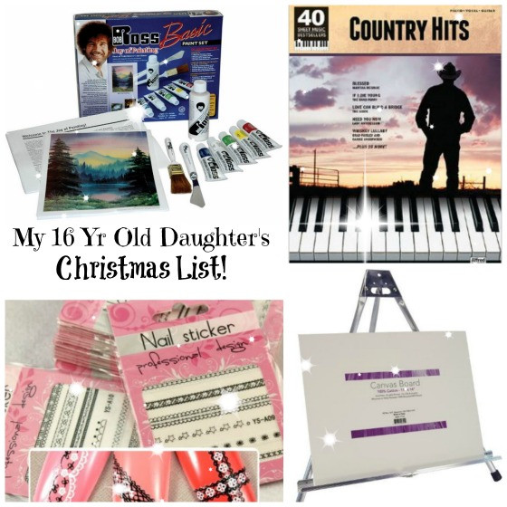 Gift Ideas For 16 Year Old Girls
 This is my 15 Year Old Daughter s Christmas List