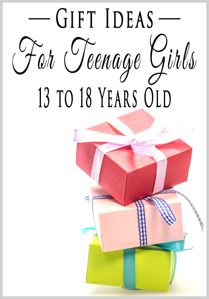 Gift Ideas For 20 Year Old Girls
 20 Cool Gift Ideas For Teen Girls 13 To 18 Years Old