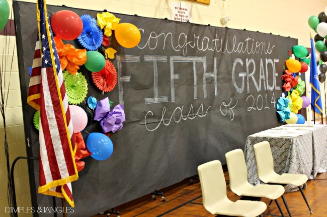Gift Ideas For 5Th Grade Graduation
 5TH GRADE GRADUATION SCHOOL GYM DECORATIONS AND TEACHER