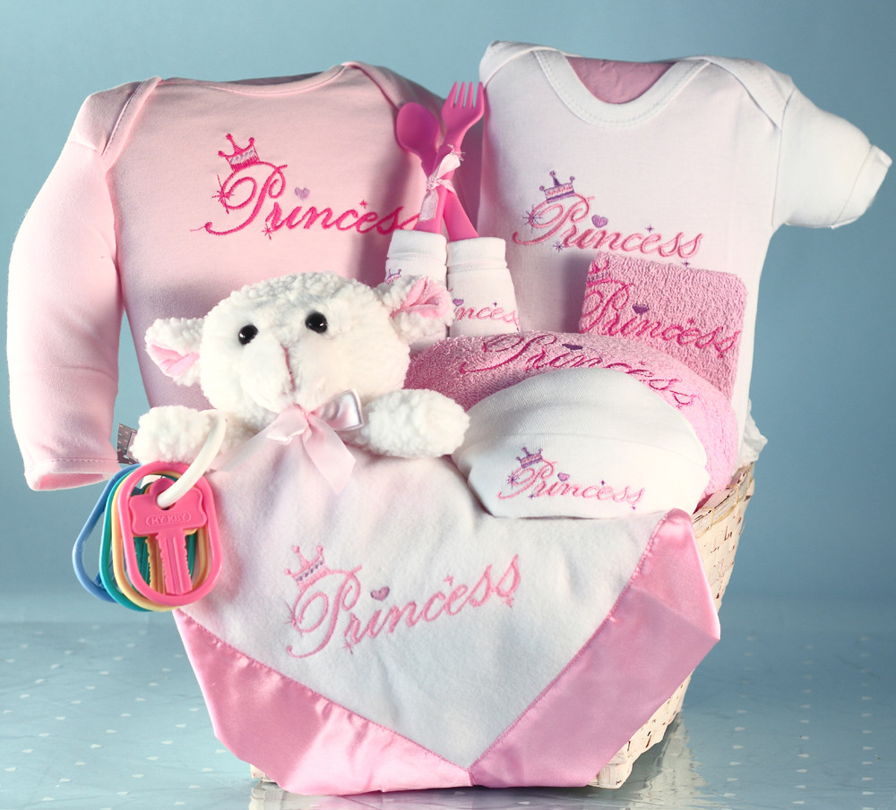 Gift Ideas For A Baby Girl
 Beautiful Baby Gift Baskets