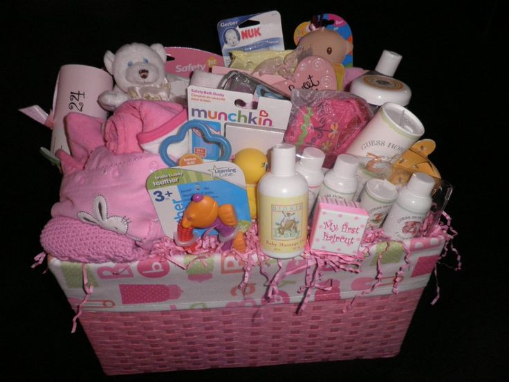 Gift Ideas For A Baby Girl
 Homemade Baby Shower Gift Baskets Ideas Baby Wall
