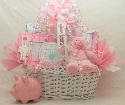 Gift Ideas For A Baby Girl
 Baby Girl – A Gift Basket Full