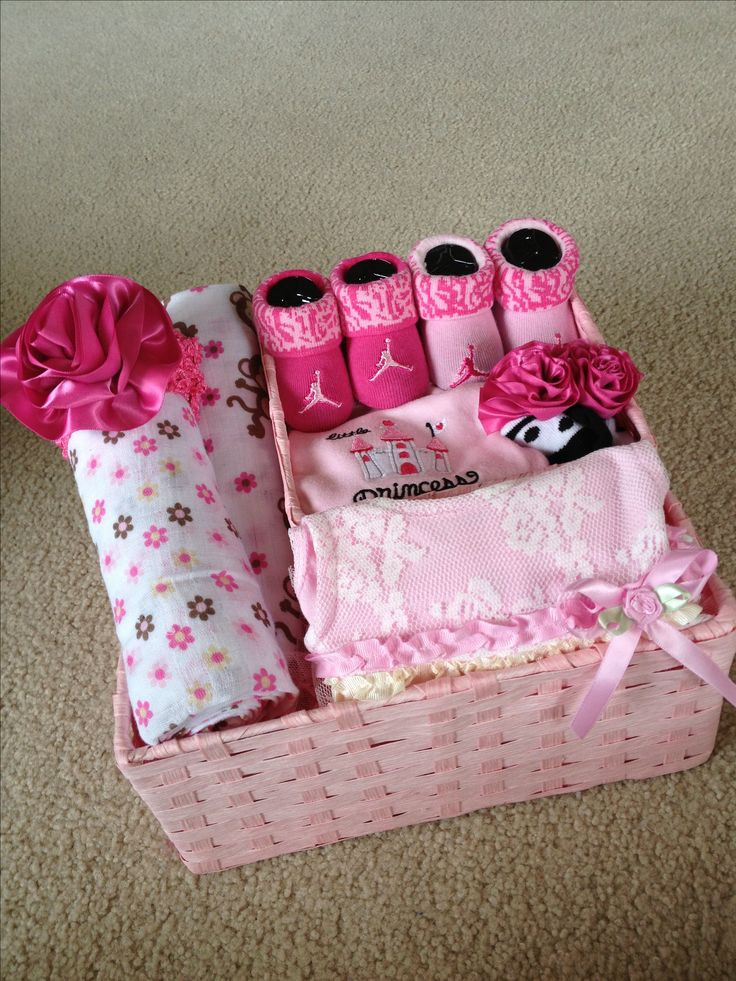 Gift Ideas For A Baby Girl
 Baby girl t basket