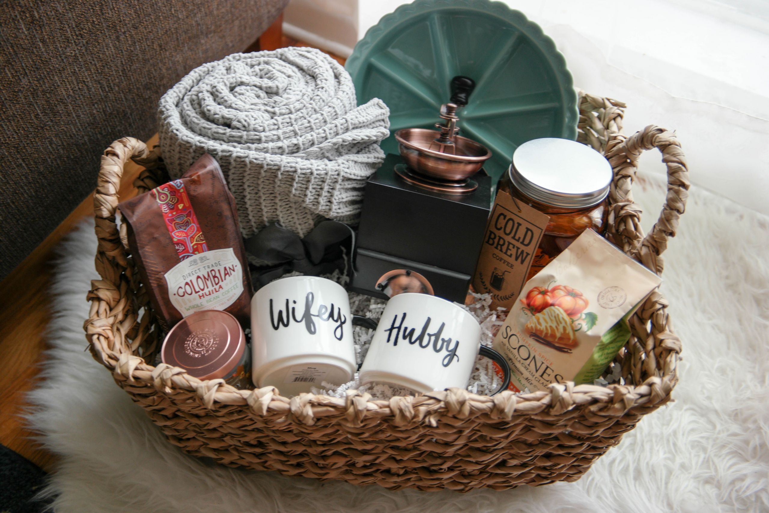 Gift Ideas For A Couple
 A Cozy Morning Gift Basket A Perfect Gift For Newlyweds