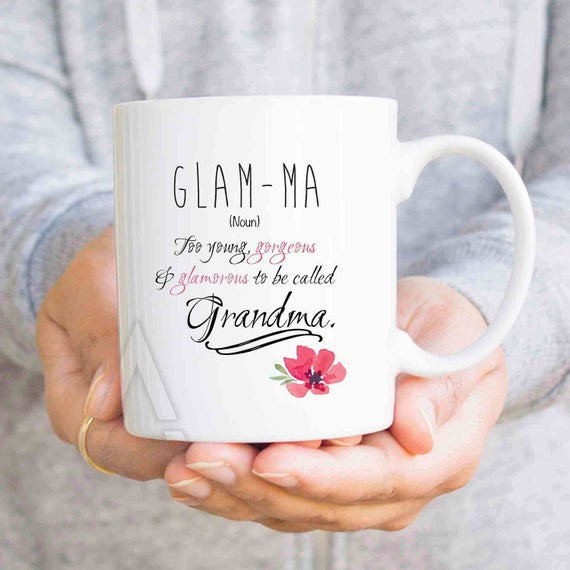 Gift Ideas For A Grandmother
 glamma mug mothers day t for grandma christmas ts for