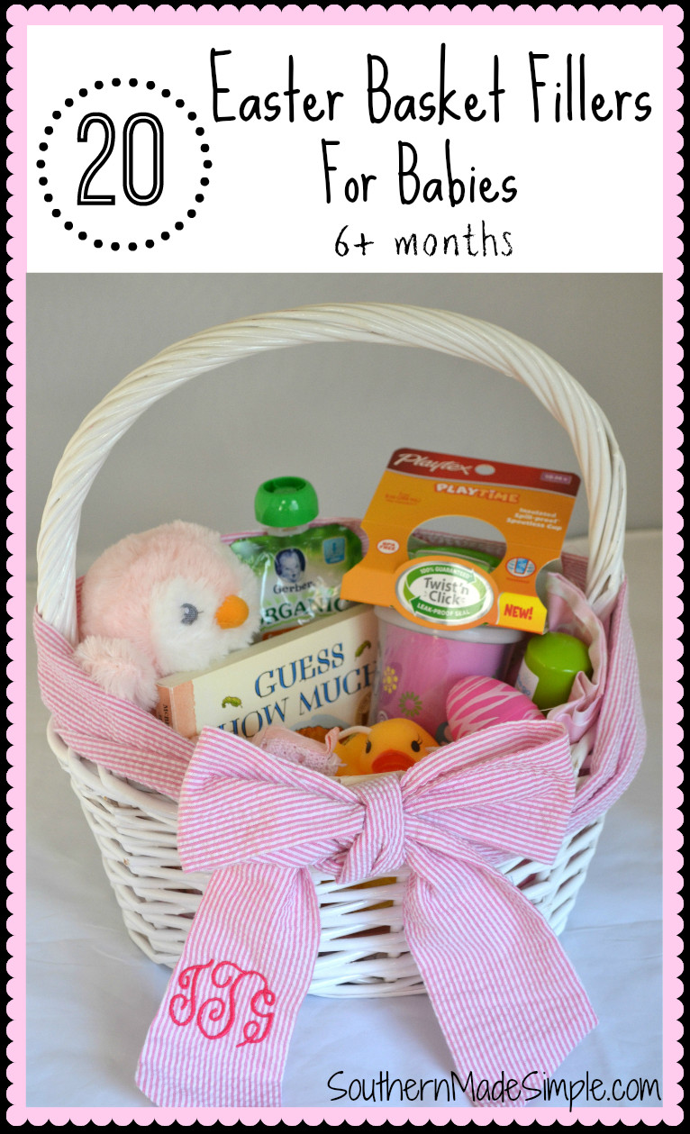 Gift Ideas For Baby'S First Easter
 20 Easter Basket Fillers for Babies