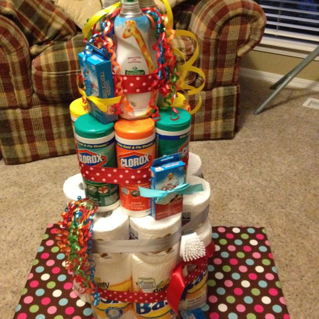 Gift Ideas For Babysitter Daycare Provider
 Cleaning cake Made this for my daycare provider This is