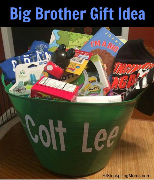 Gift Ideas For Big Brother From New Baby
 Big Brother Gift Idea