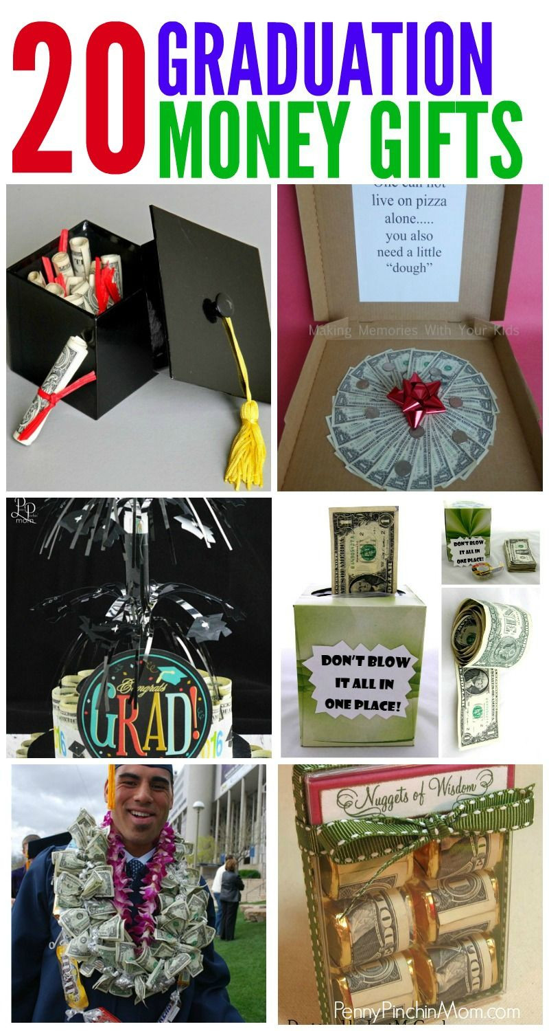 Gift Ideas For Boy High School Graduation
 More than 20 Creative Money Gift Ideas