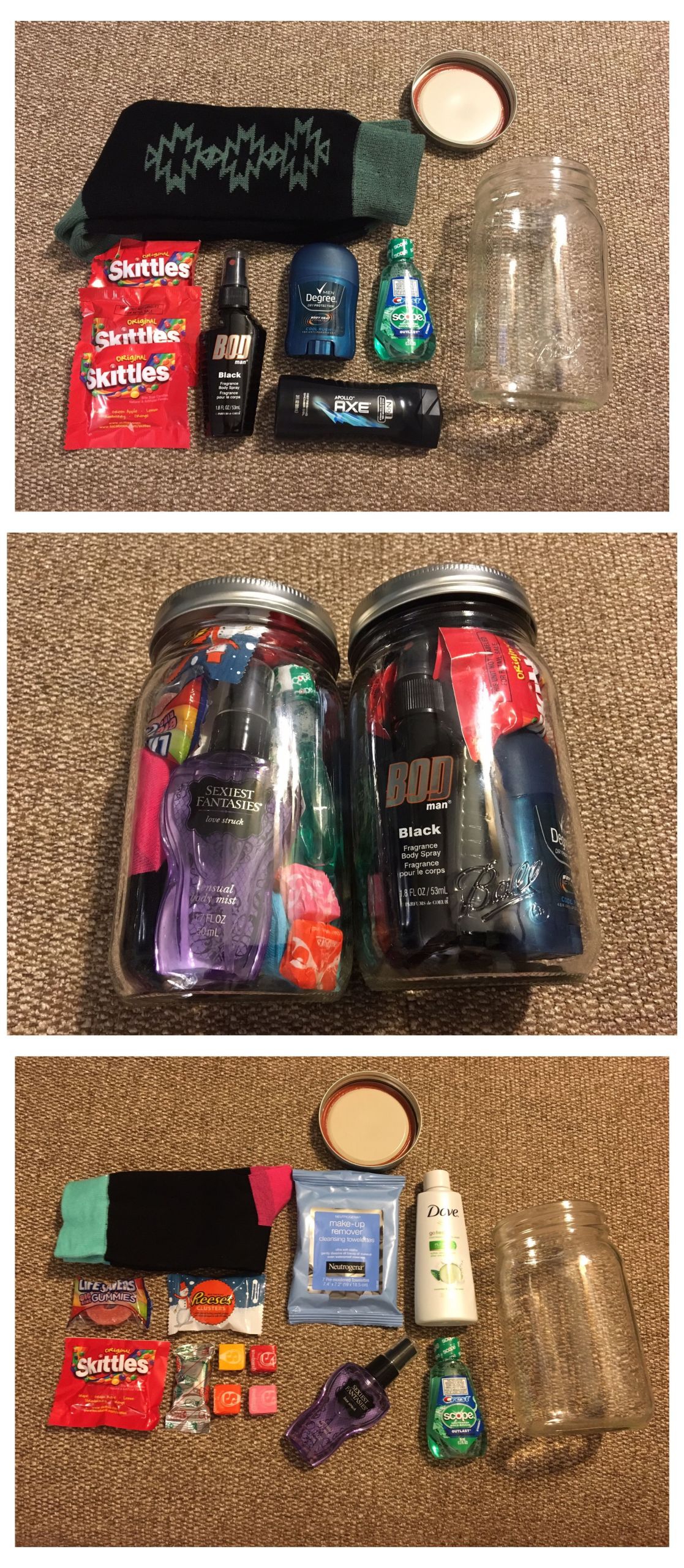 Gift Ideas For Boyfriends Sister
 Gift In A Jar Decided to do this for my sisters