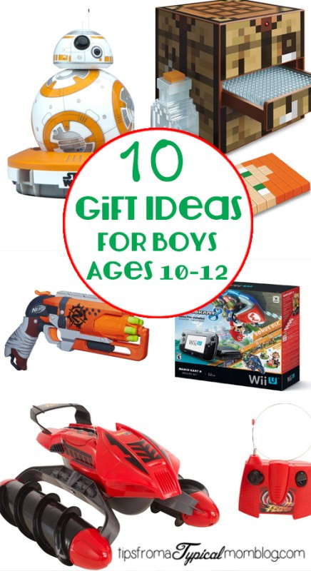 Gift Ideas For Boys 10 12
 10 Gifts for Boys ages 10 12 Tips from a Typical Mom