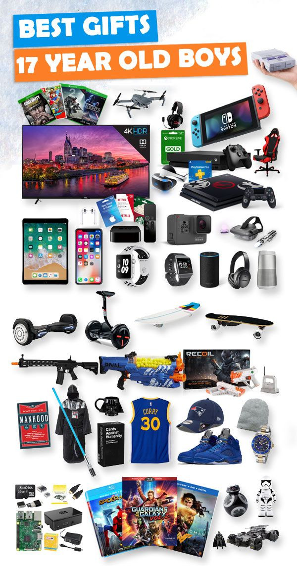 Gift Ideas For Boys 12
 Gifts For 17 Year Old Boys