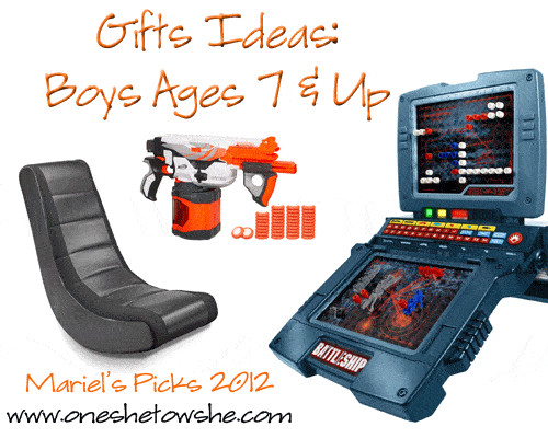 Gift Ideas For Boys Age 11
 Gifts for Boys Ages 7 & Up Mariel s Picks 2012 so