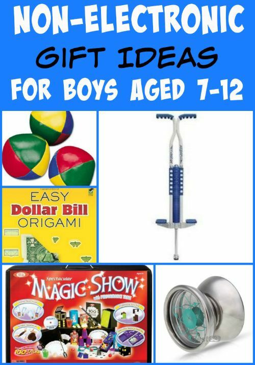 Gift Ideas For Boys Age 12
 Non Electronic Gift Ideas for Boys Aged 7 12