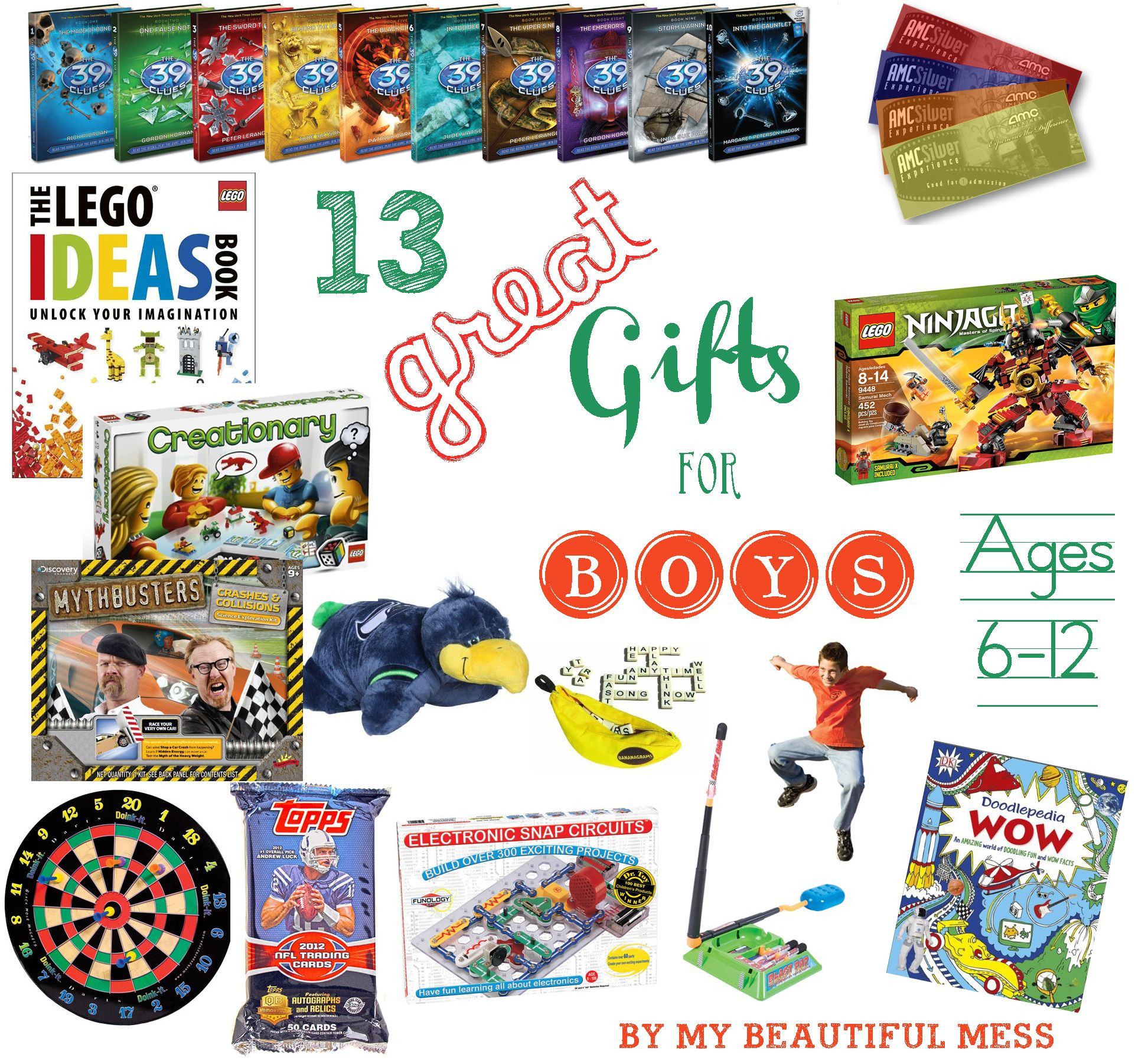 Gift Ideas For Boys Age 12
 13 Great Gift Ideas for Grade School Aged Boys ages 6 12