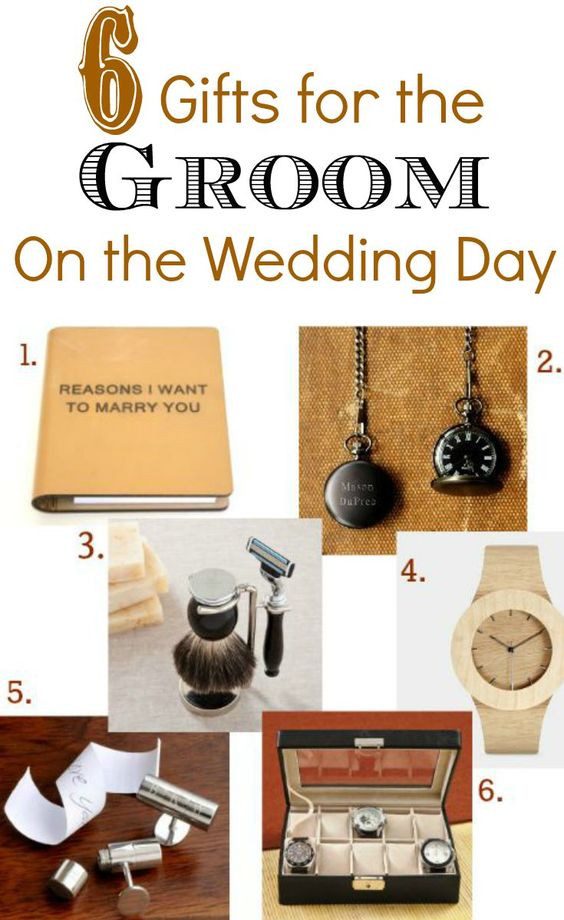 Gift Ideas For Bride On Wedding Day From Groom
 Gifts for the bride The groom and Wedding day on Pinterest