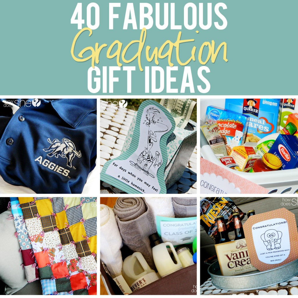 Gift Ideas For College Graduation
 40 Fabulous Graduation Gift Ideas The best list out there