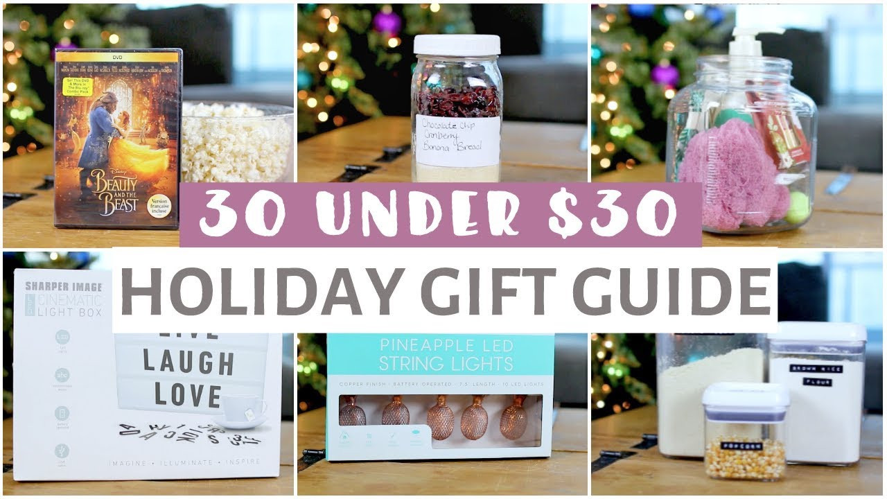 Gift Ideas For Couples Under 30
 30 Holiday Gift Ideas Under $30 for Everyone
