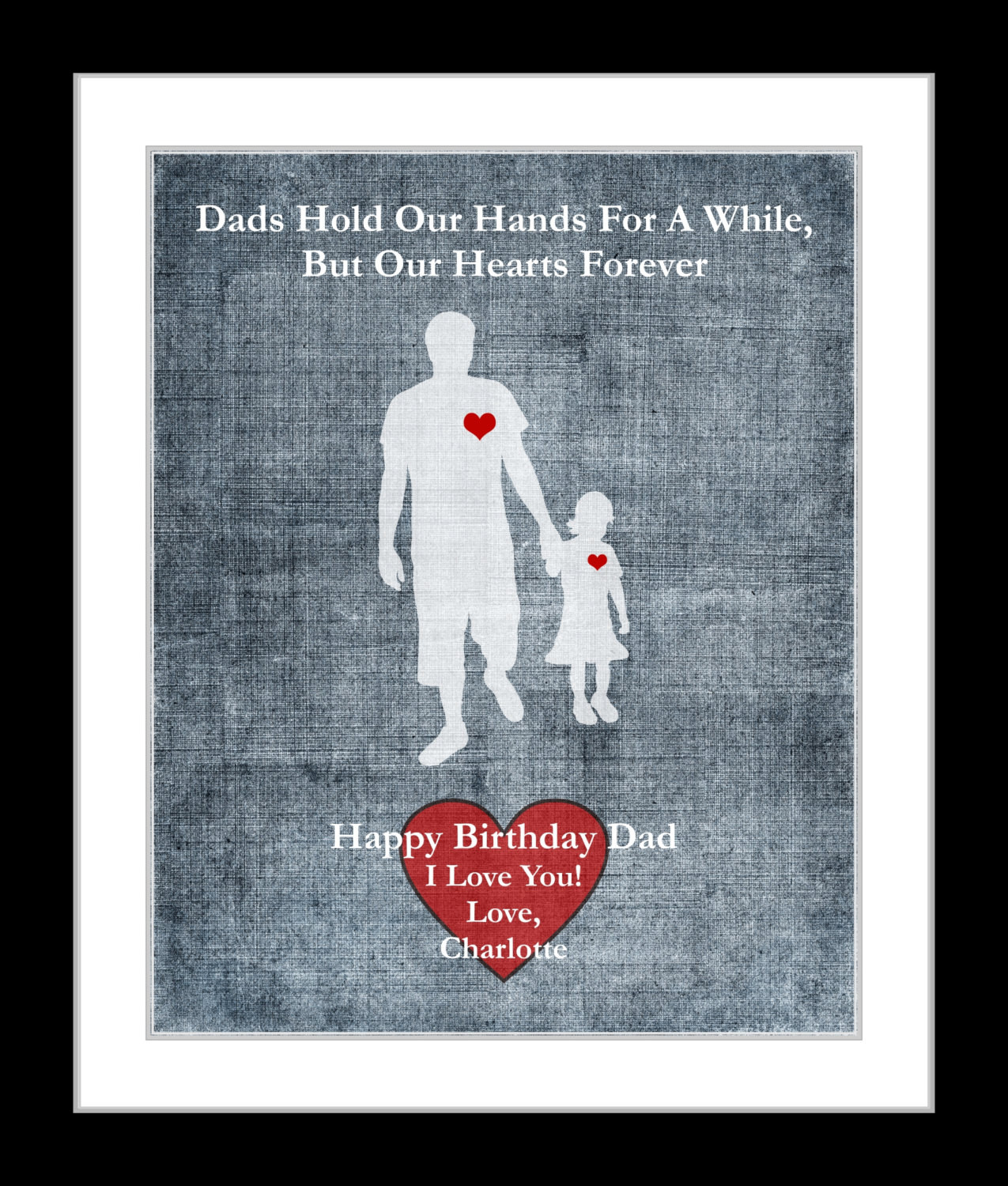 Gift Ideas For Dads Birthday From Daughter
 Gifts For Dad Birthday Custom Fathers Day Gifts Unique