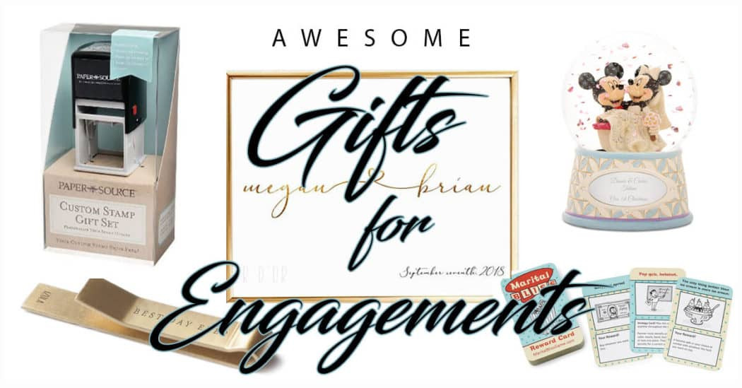 Gift Ideas For Engagement Party
 50 Awesomely Creative Engagement Gifts for the 2019