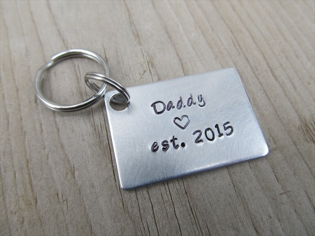 Gift Ideas For Expectant Fathers
 Gift for Dad Keychain Expectant Father Gift Baby Shower