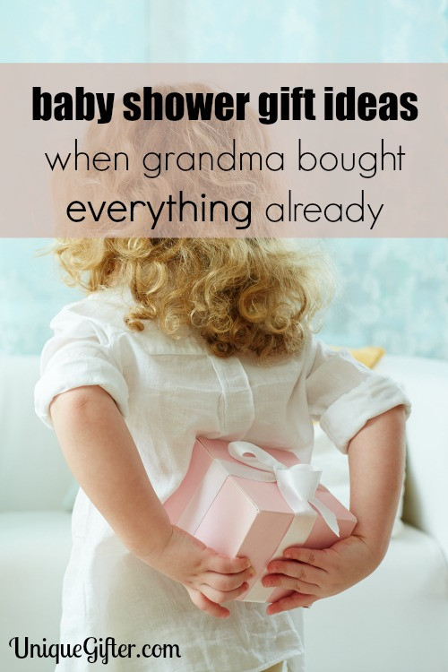 Gift Ideas For Grandma From Baby
 Baby Gift Ideas When Grandma Bought Everything Already