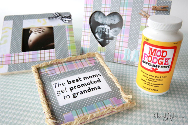 Gift Ideas For Grandma From Baby
 DIY baby shower t for grandma Everyday Dishes