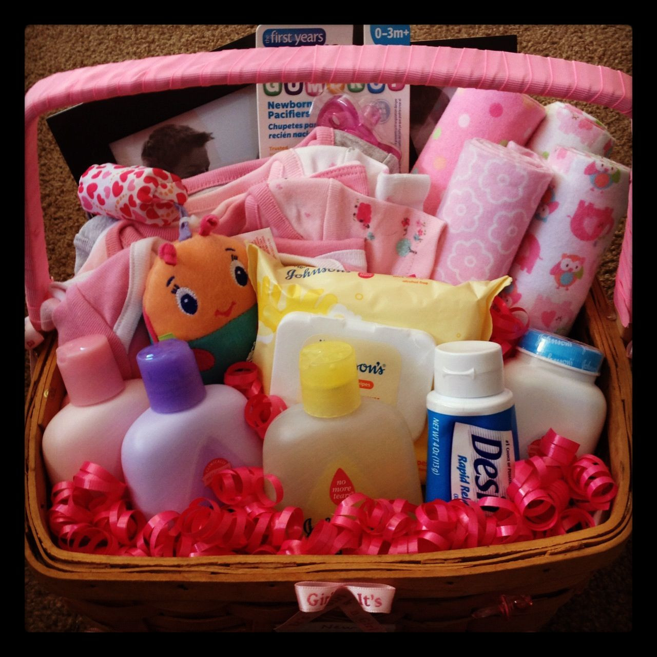 Gift Ideas For Grandma From Baby
 New grandparent basket