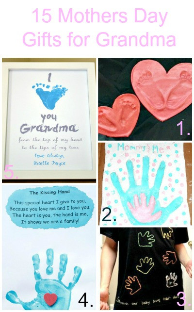 Gift Ideas For Grandma From Baby
 Mothers Day Gifts for Grandma