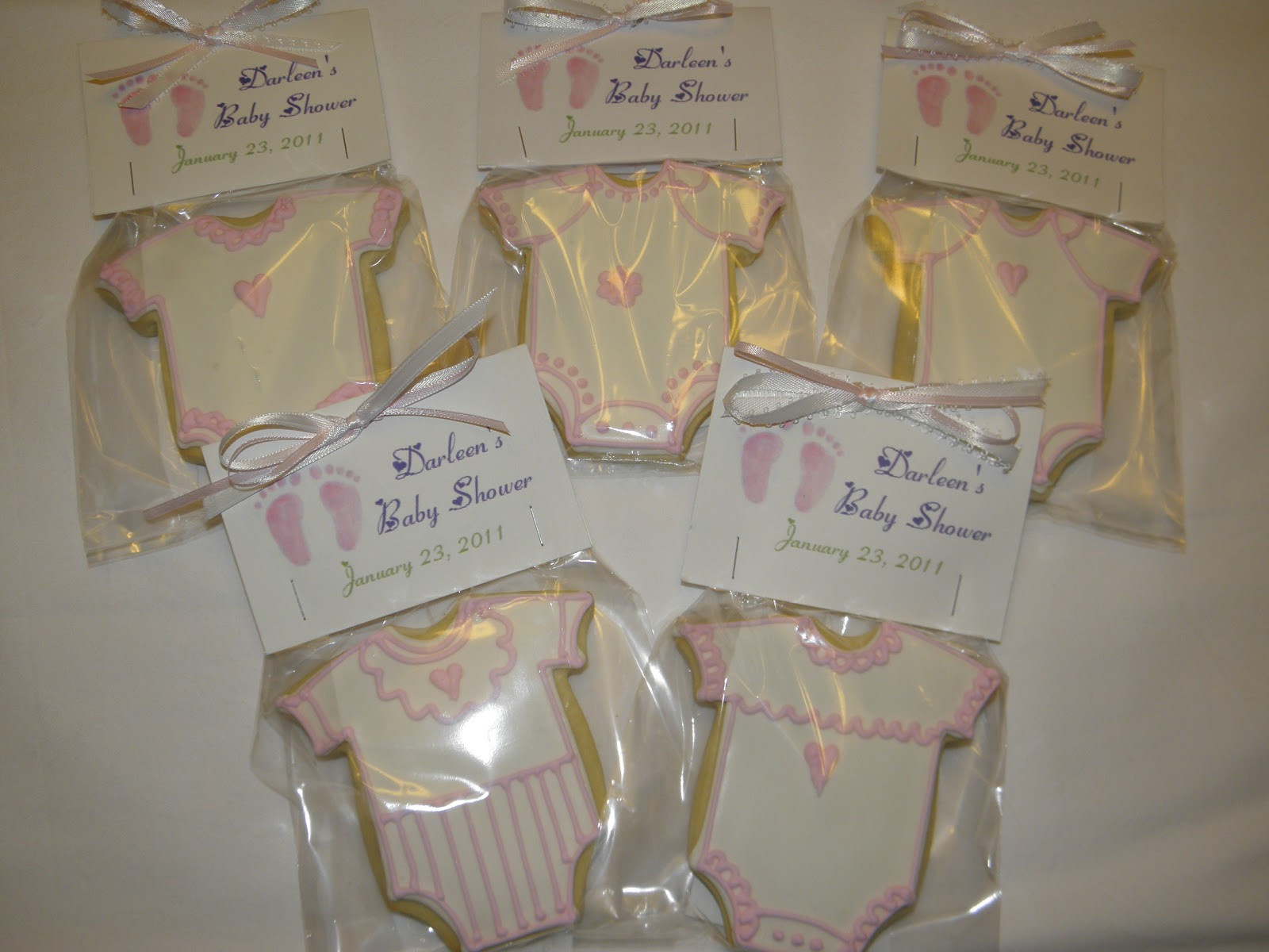 Gift Ideas For Guests At Baby Shower
 Cookie Dreams Cookie Co January 2011