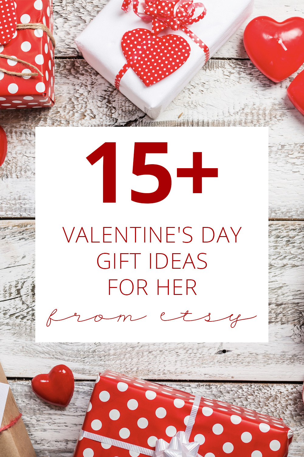 Gift Ideas For Her On Valentine'S Day
 15 Valentine s Day Gift Ideas for Her From Etsy
