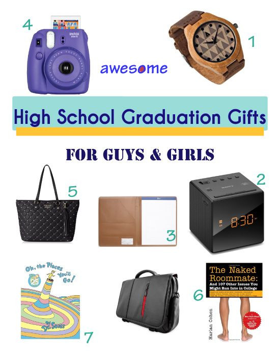 Gift Ideas For High School Graduation Boy
 High School Graduation 7 Awesome Gift Ideas