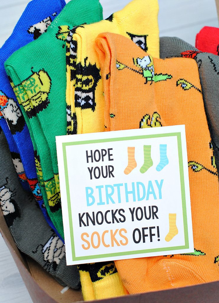 Gift Ideas For Mom'S Birthday
 Easy Father s Day Gifts Knock Your Socks f – Fun Squared