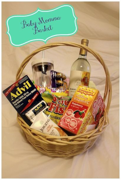 Gift Ideas For Mothers To Be
 Gift basket for the mom to be Alternative baby shower