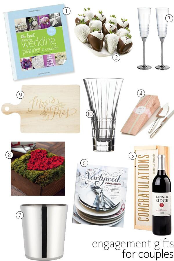 Gift Ideas For Newly Engaged Couple
 56 Engagement Gift Ideas