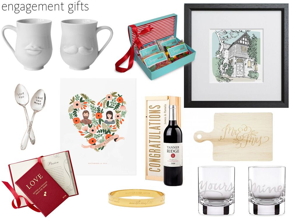 Gift Ideas For Newly Engaged Couple
 57 Engagement Gift Ideas