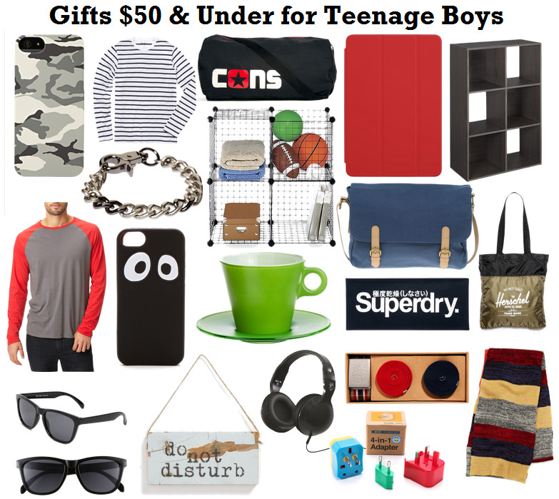 Gift Ideas For Teen Boys
 Gifts For Teenage Boys